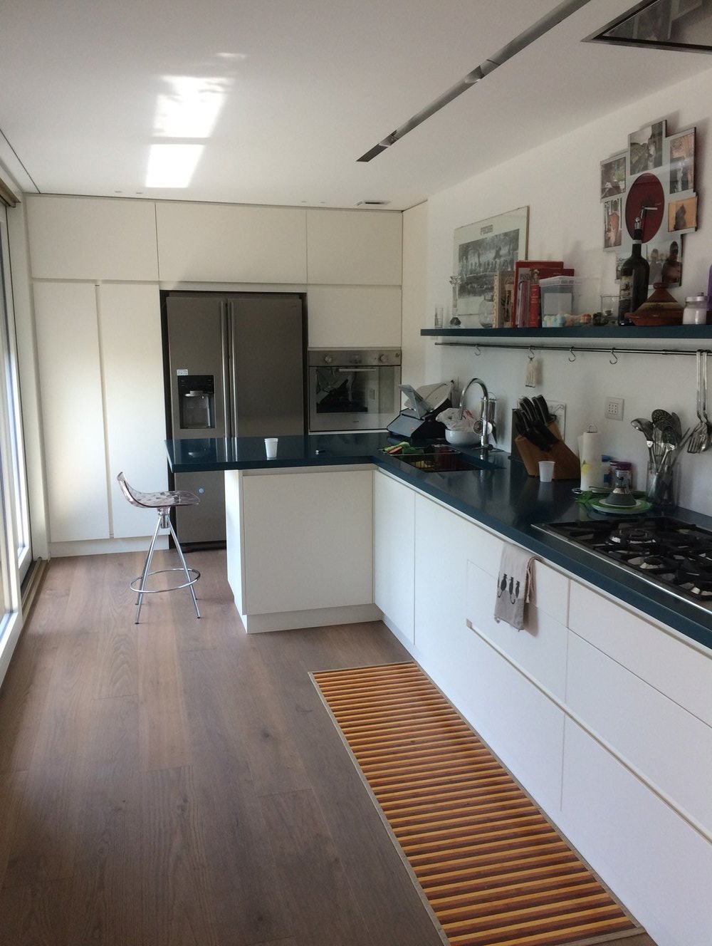 Cucina bianca su misura